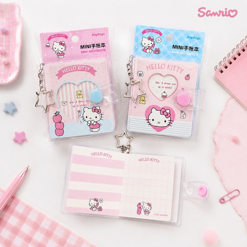 Meal Prep Notebook - Diario/Quaderno Sanrio Hello Kitty Originale Rosa