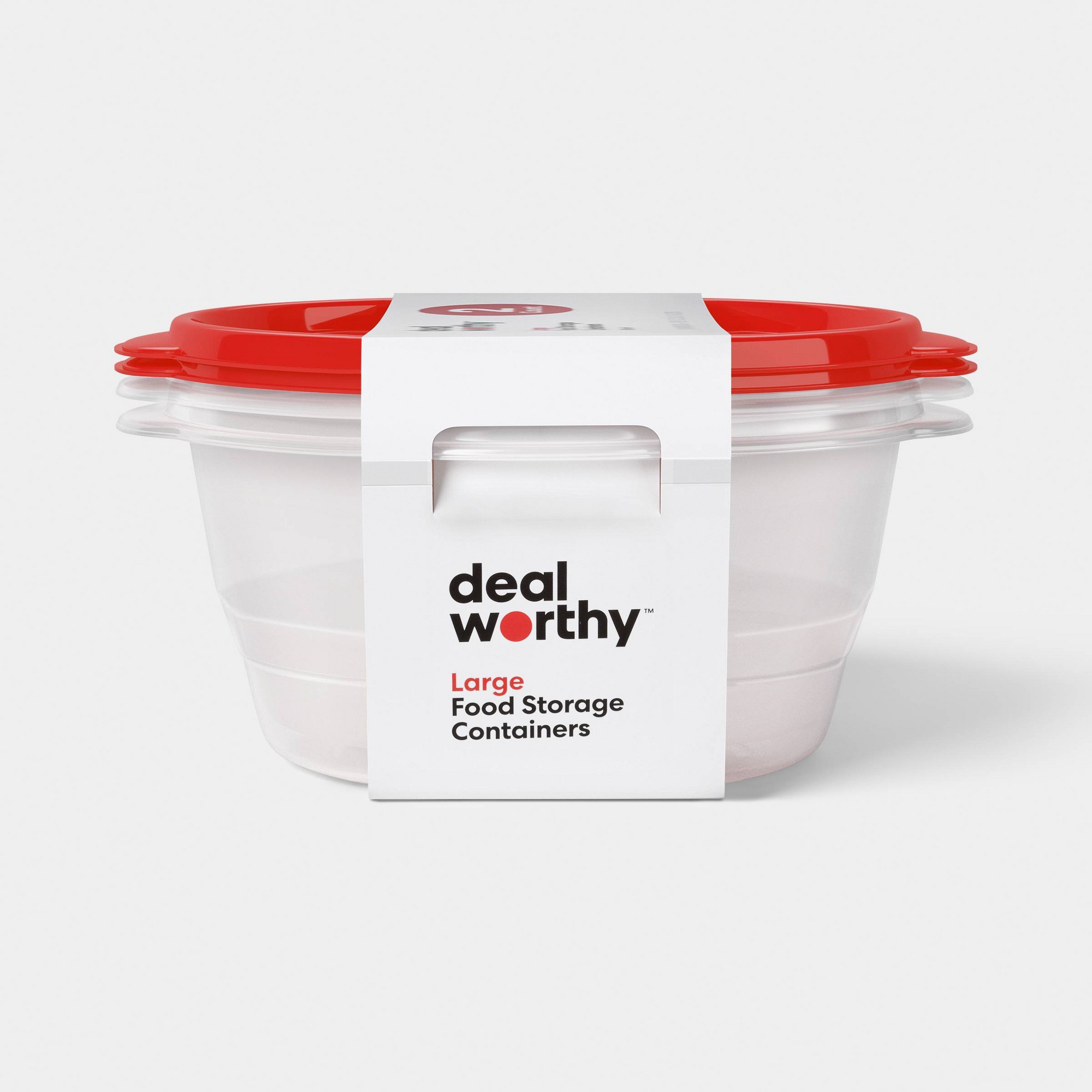 Meal Prep Containers - Contenitori per alimenti rotondi da 2