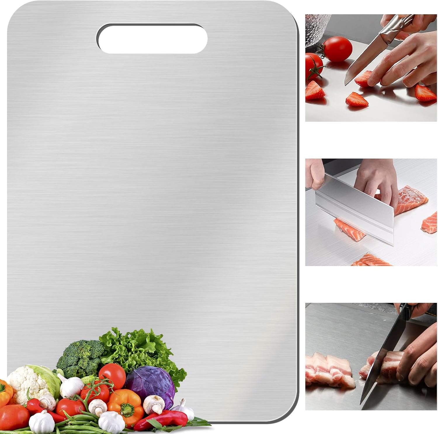 Food Prep Mat - 1 Pezzo di Tagliere a Doppia