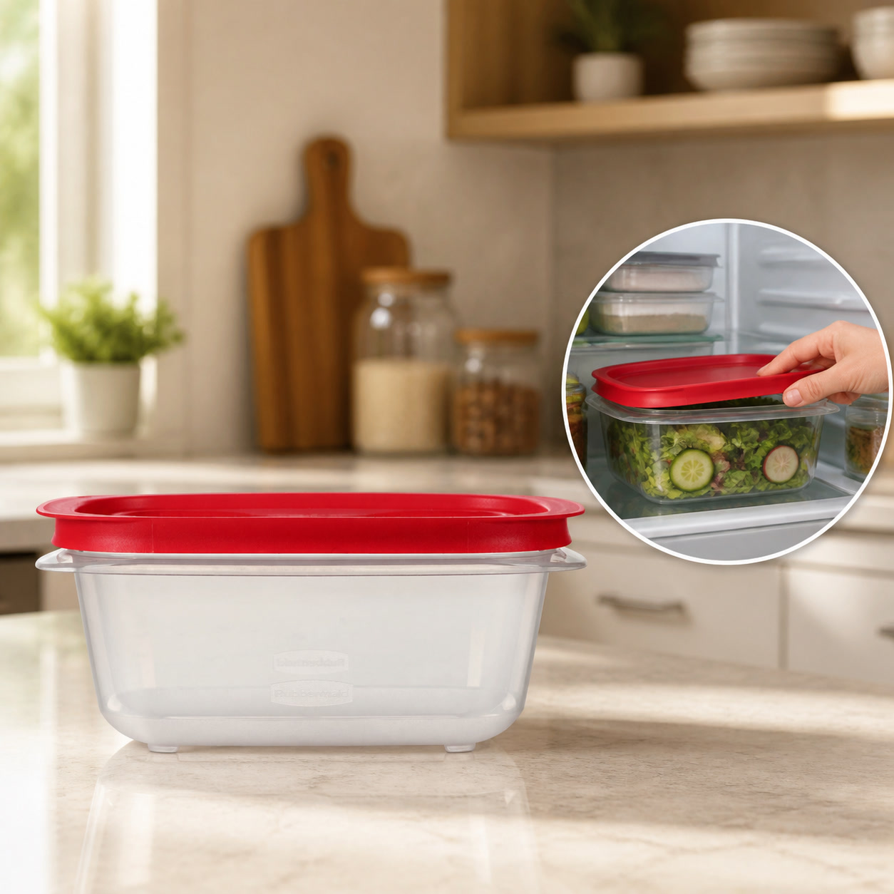 Meal Prep Containers - Contenitore rettangolare per alimenti da 5,26