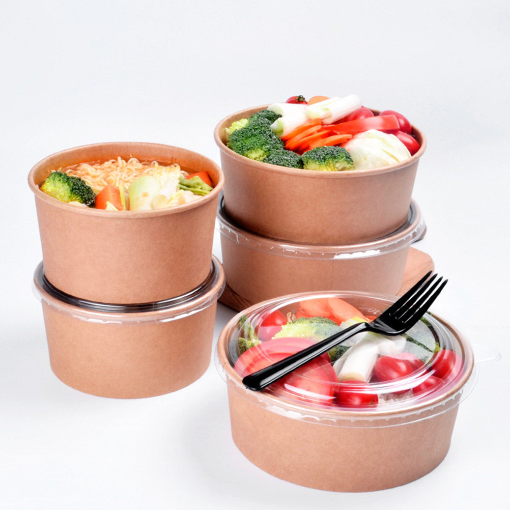Meal Prep Containers - 20 Pezzi di Ciotole in Carta