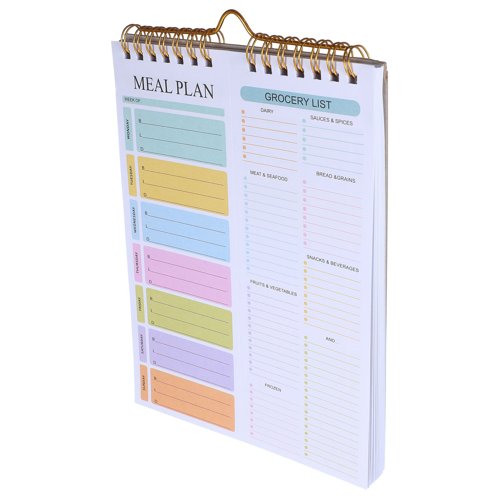 Quaderno per la pianificazione - Meal Prep Grocery List recensione e prezzo