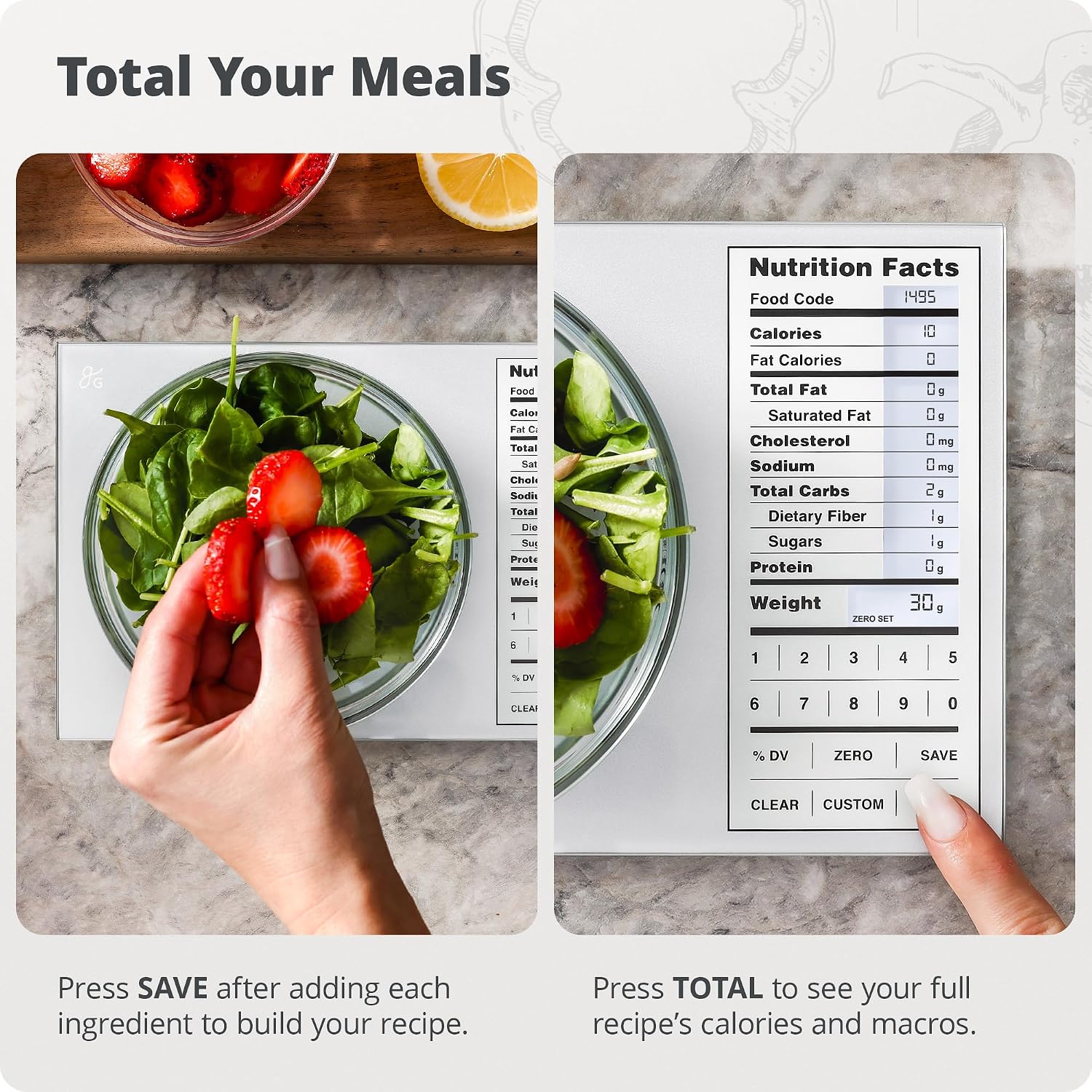 Bilancia da Cucina in Acciaio  - Meal Prep Weight Loss recensione e prezzo