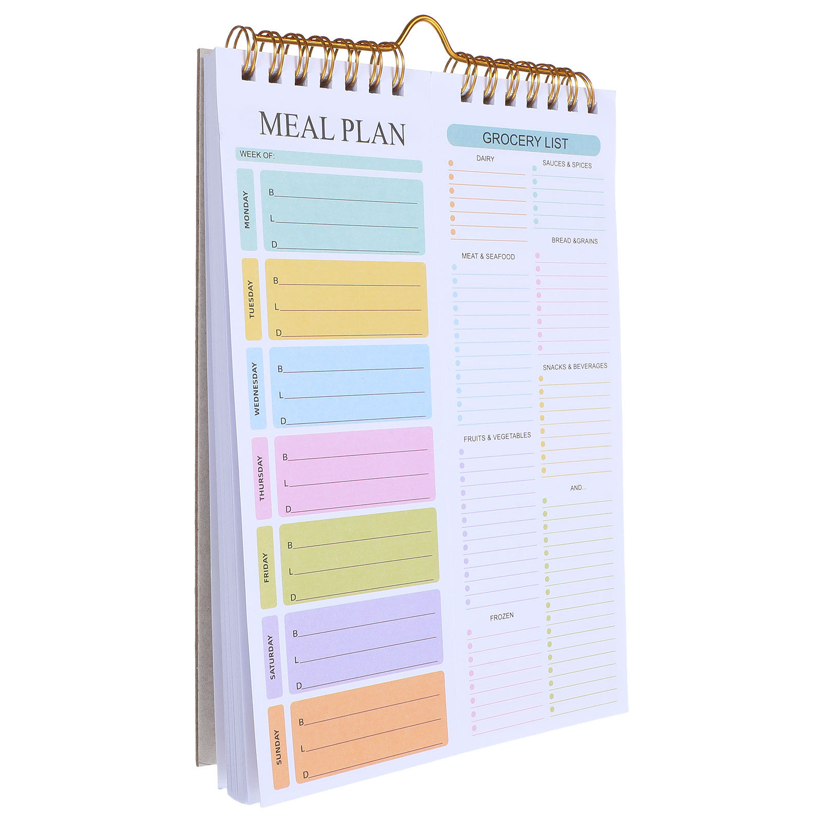 Quaderno Pianificatore Pasti 5 - Meal Prep Grocery List recensione e prezzo