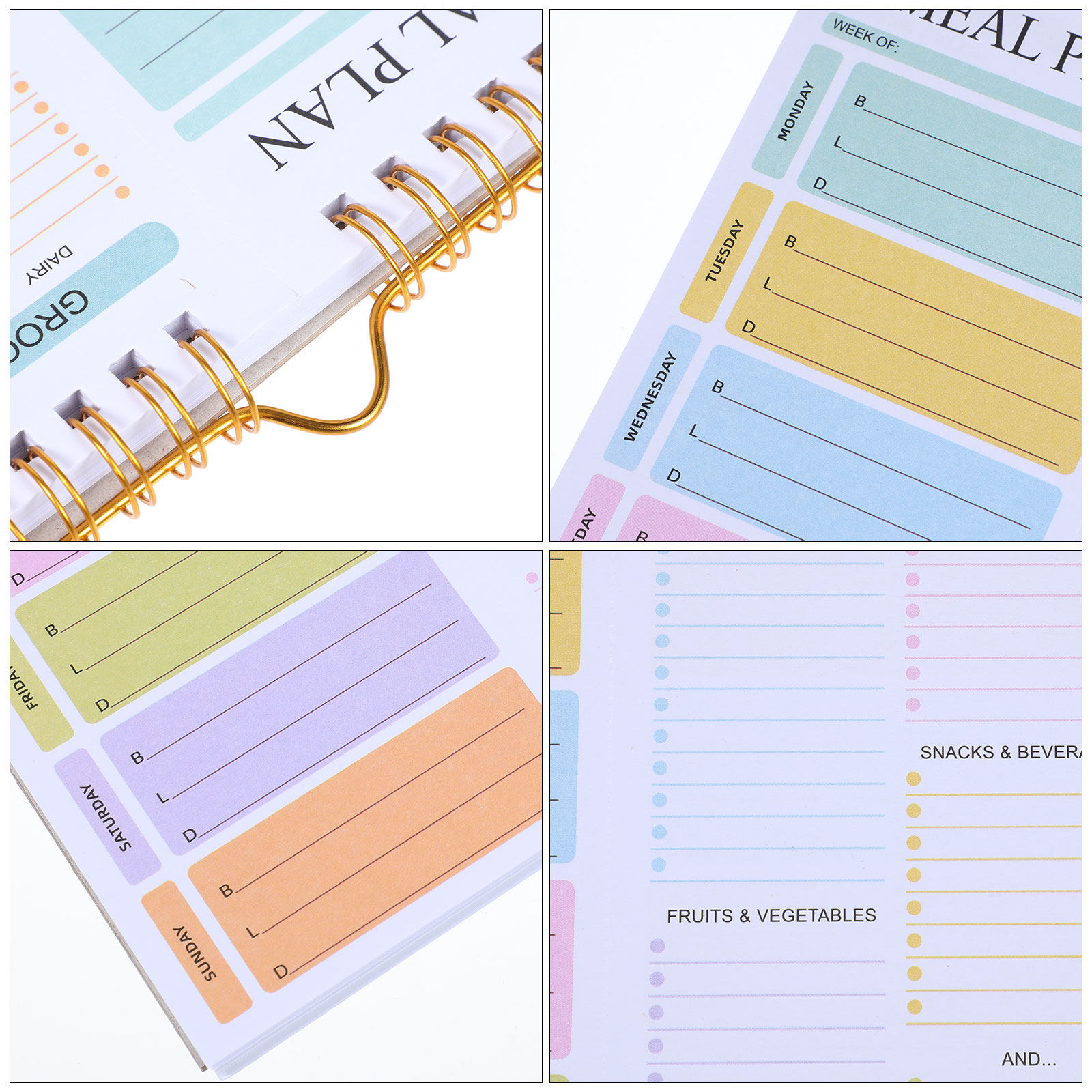 Quaderno Pianificatore Settima - Meal Prep Grocery List recensione e prezzo