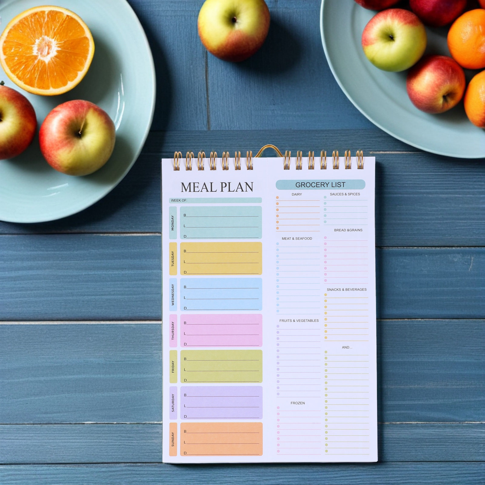 Quaderno Pianificatore Settima - Meal Prep Grocery List recensione e prezzo