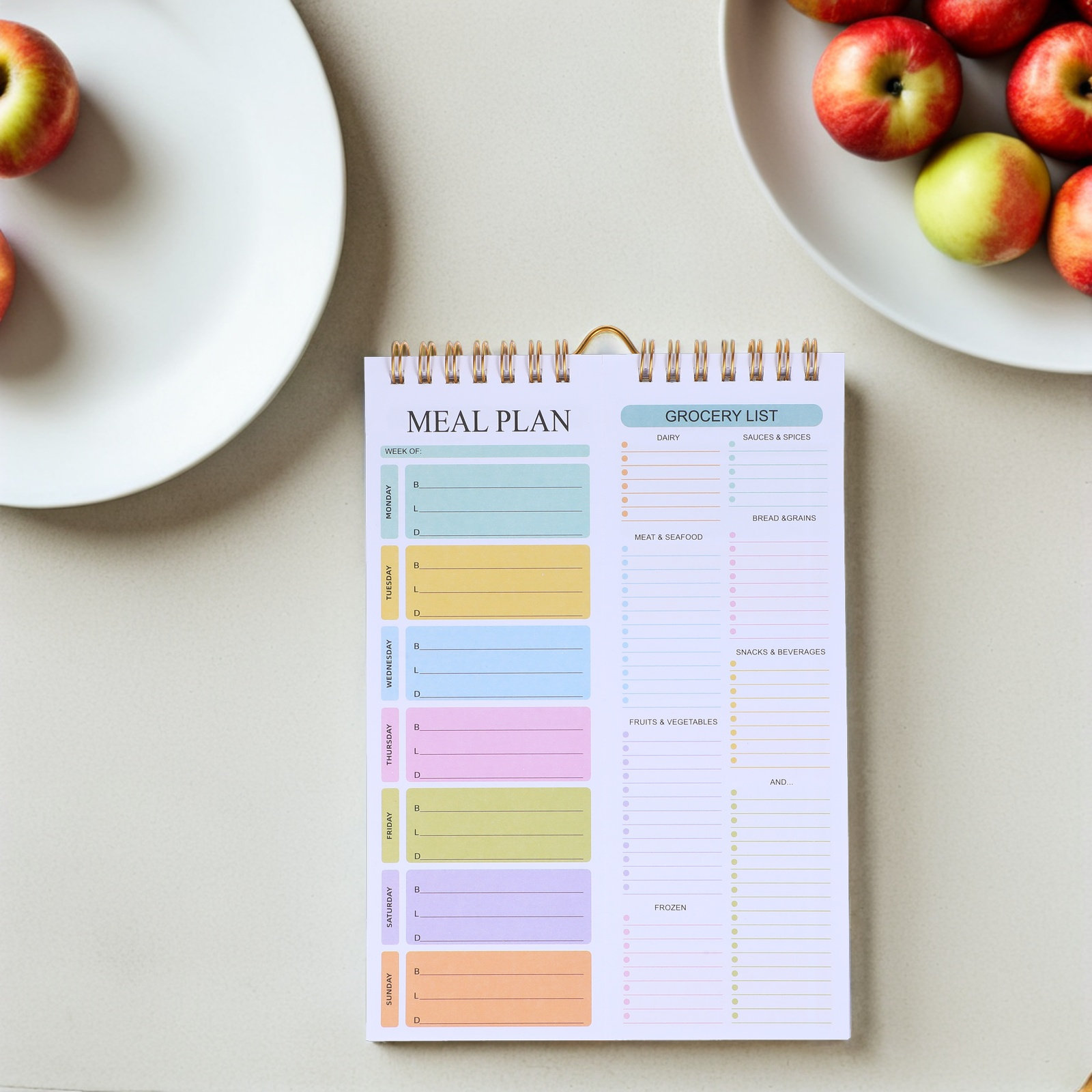 Quaderno Pianificatore Settima - Meal Prep Grocery List recensione e prezzo
